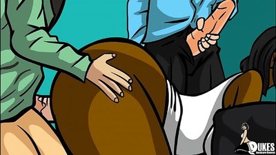 Gang bang och geng bang porr